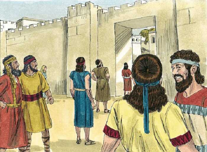 Năm 408 TCN, Giê-ru-xa-lem được xây dựng lại.